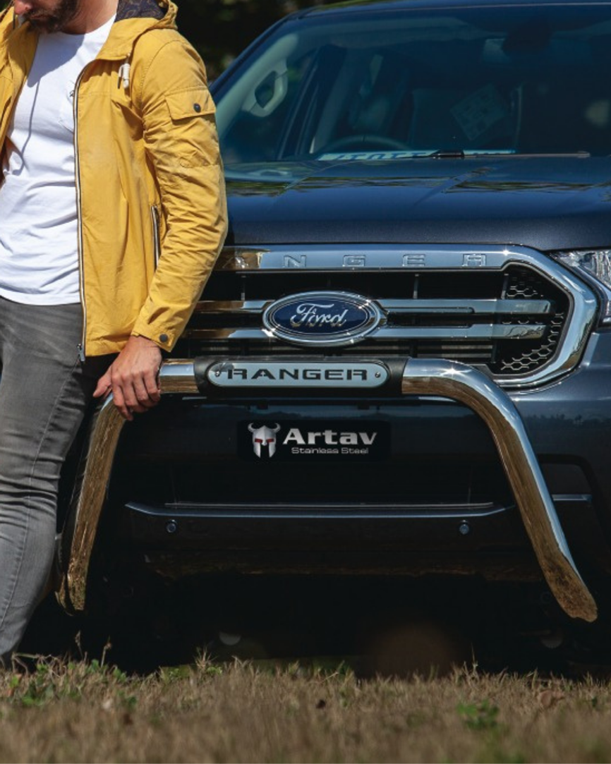 ARTAV - Ford Everest PDC Nudge Bar Stainless - 150044T-21EV