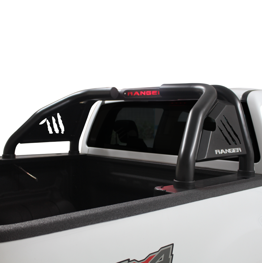 ARTAV - Ford Ranger Sports Bar Black - Brake Light Integration - RAPTOR NAME PLATE - BS-150049