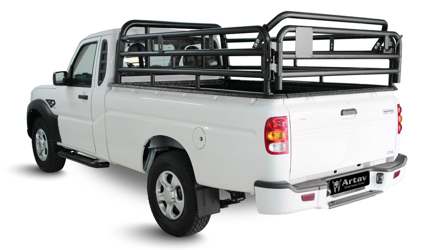 ARTAV - Mahindra Pik Up Cattle Rail Single Cab - Bolt On Locking System - BS-130031