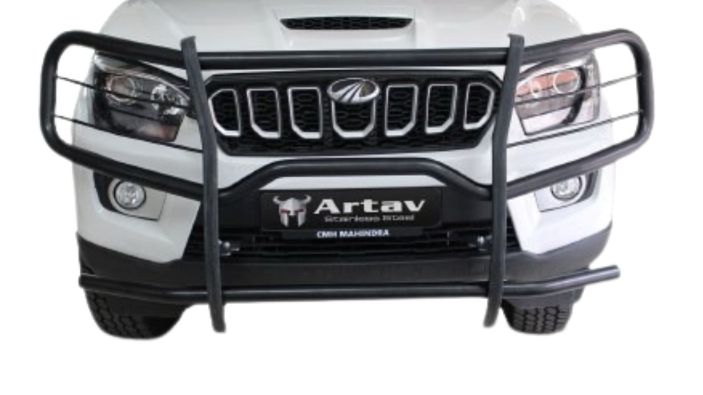 ARTAV - Mahindra Pik Up Headlight Wrap Around (Bush Bar) - BS-130030-AM