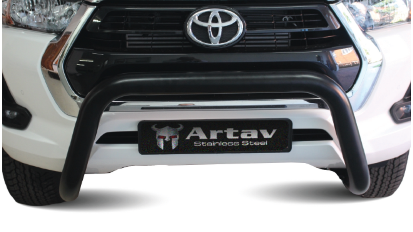 ARTAV - Toyota Hilux Fleet Nudge Bar Black - FLEET-80051