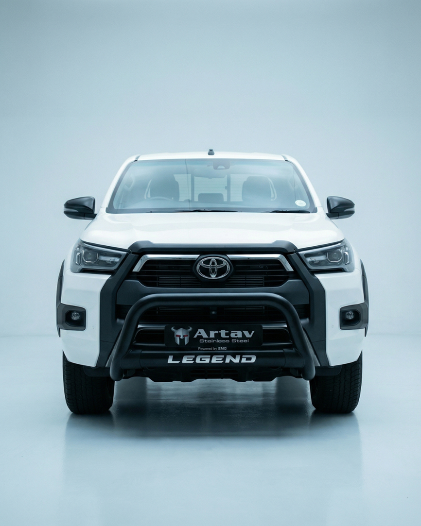 ARTAV - Toyota Hilux LEGEND Oval Nudge Bar Black - BS-80052