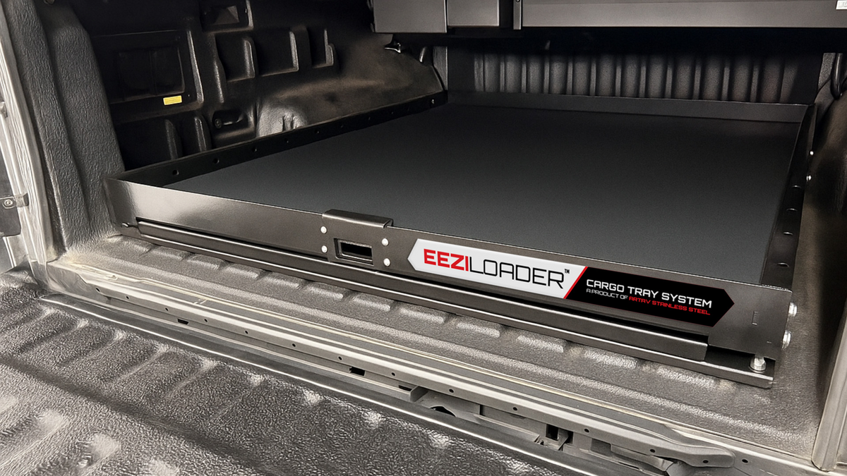 ARTAV - EeziLoader Cargo Slide Tray- VW Amarok Next Gen – Double Cab Model Only - ART-CARGOST2-RA