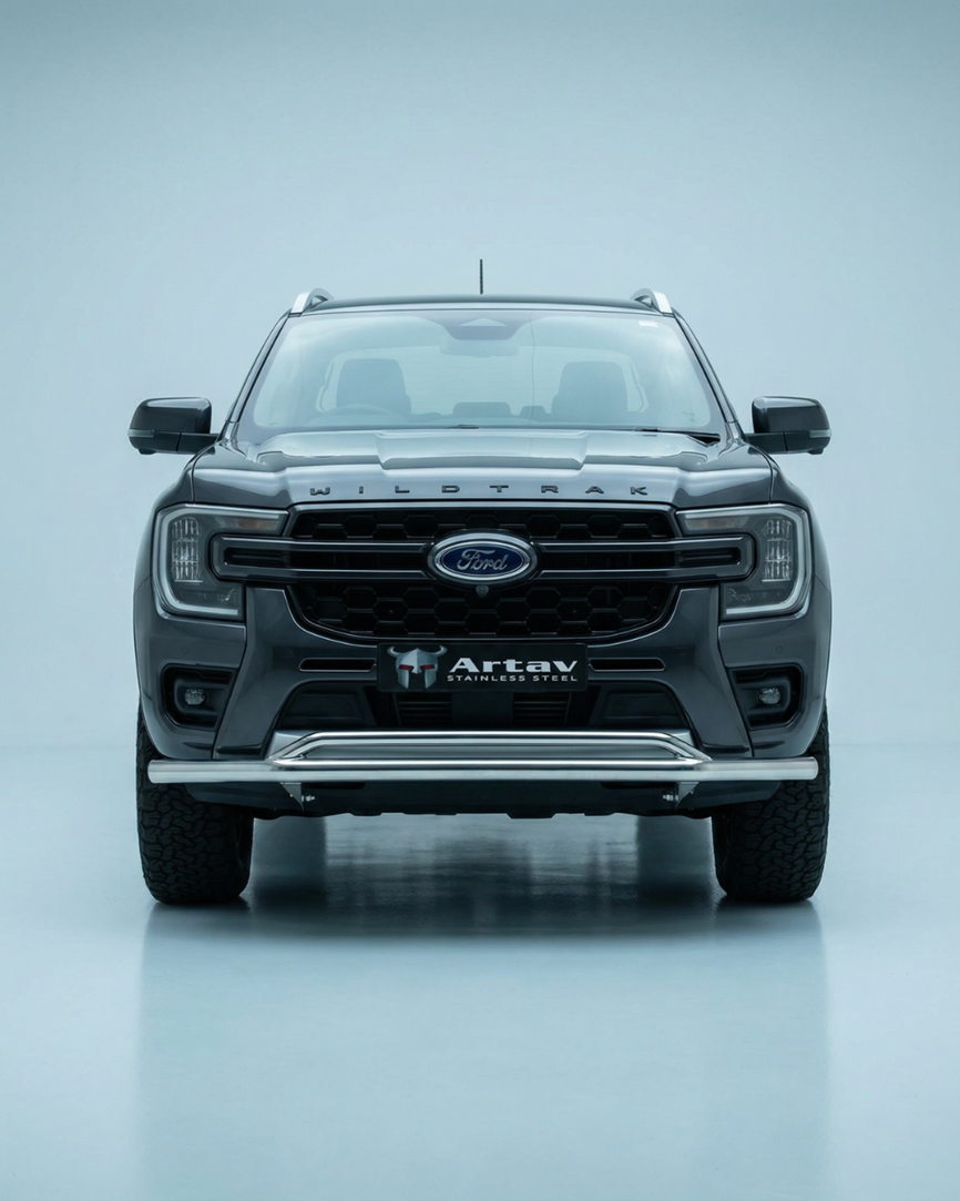 ARTAV - Ford Ranger Next Gen Front Styling Bar Stainless (Fits all Models including RAPTOR Next Gen) - 250060T