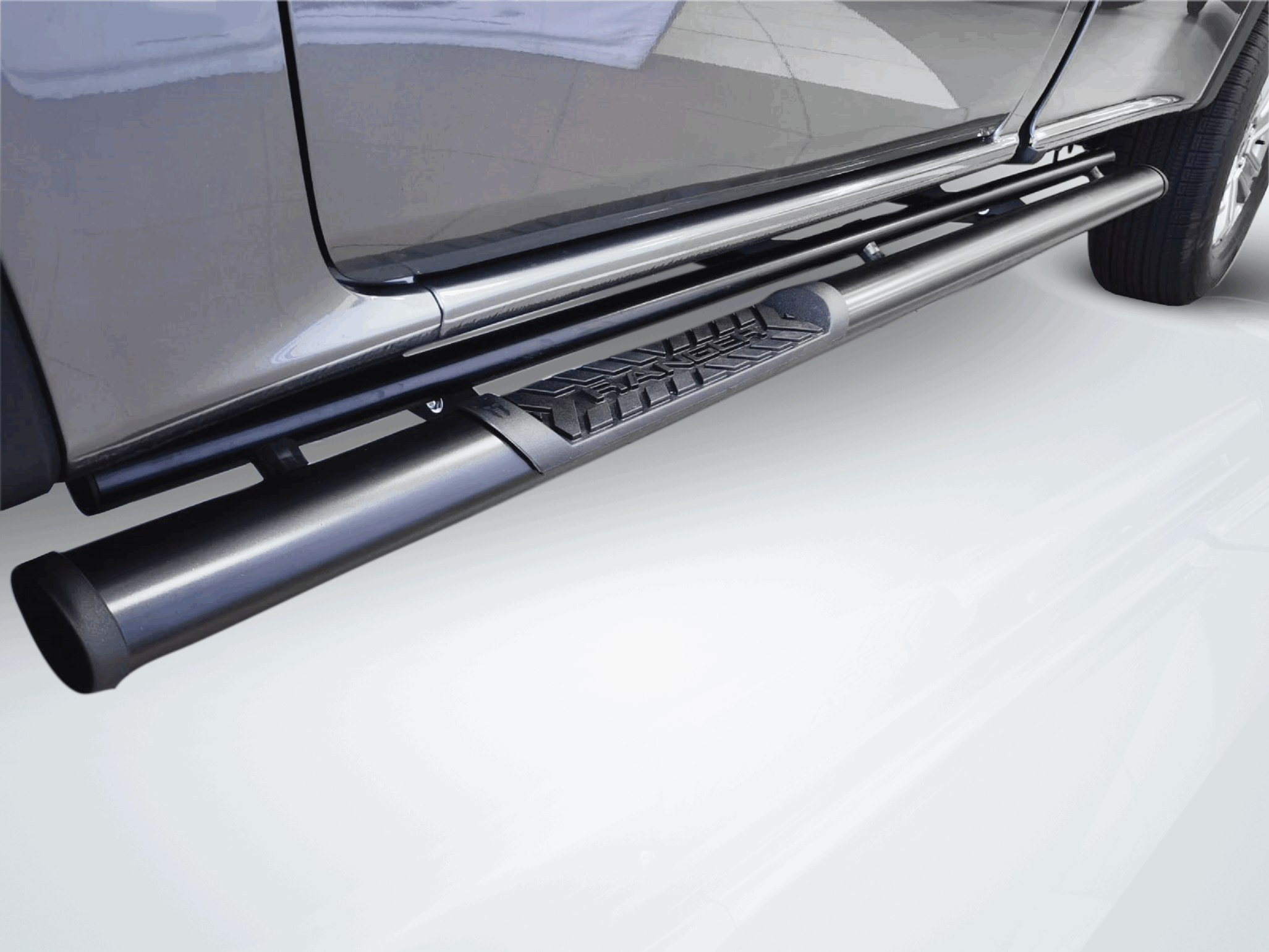 ARTAV - Ford Ranger Next Gen Side Steps Single Cab Black - BS-150057 ...