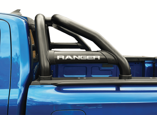 ARTAV - Ford Ranger Next Gen Sports Bar x Oval Side Tubes Black – Fits Single Cab Only - BS-150056