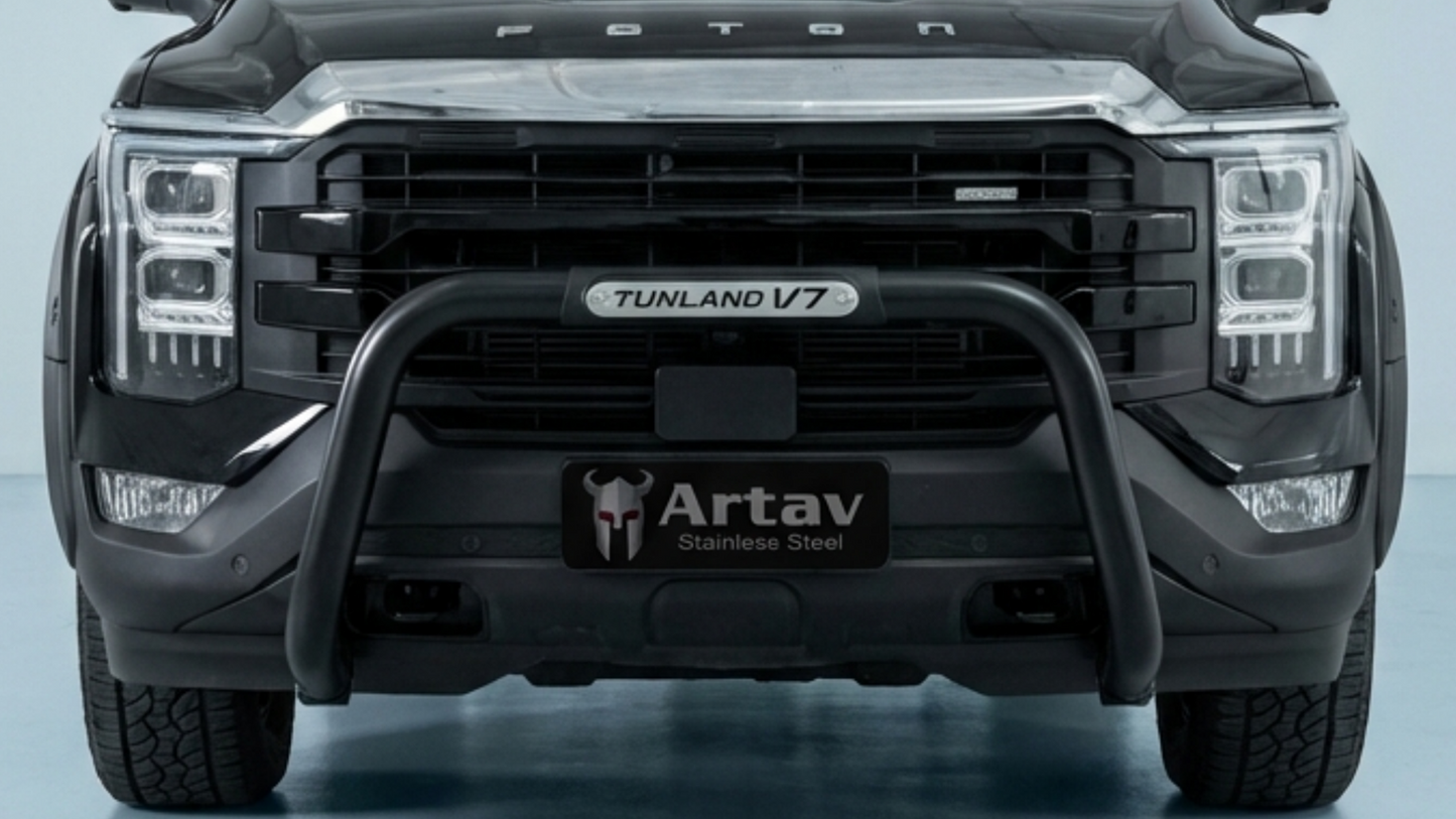 ARTAV - Foton Tunland V7 PDC Nudge Bar Black -  BS-135020-DFS