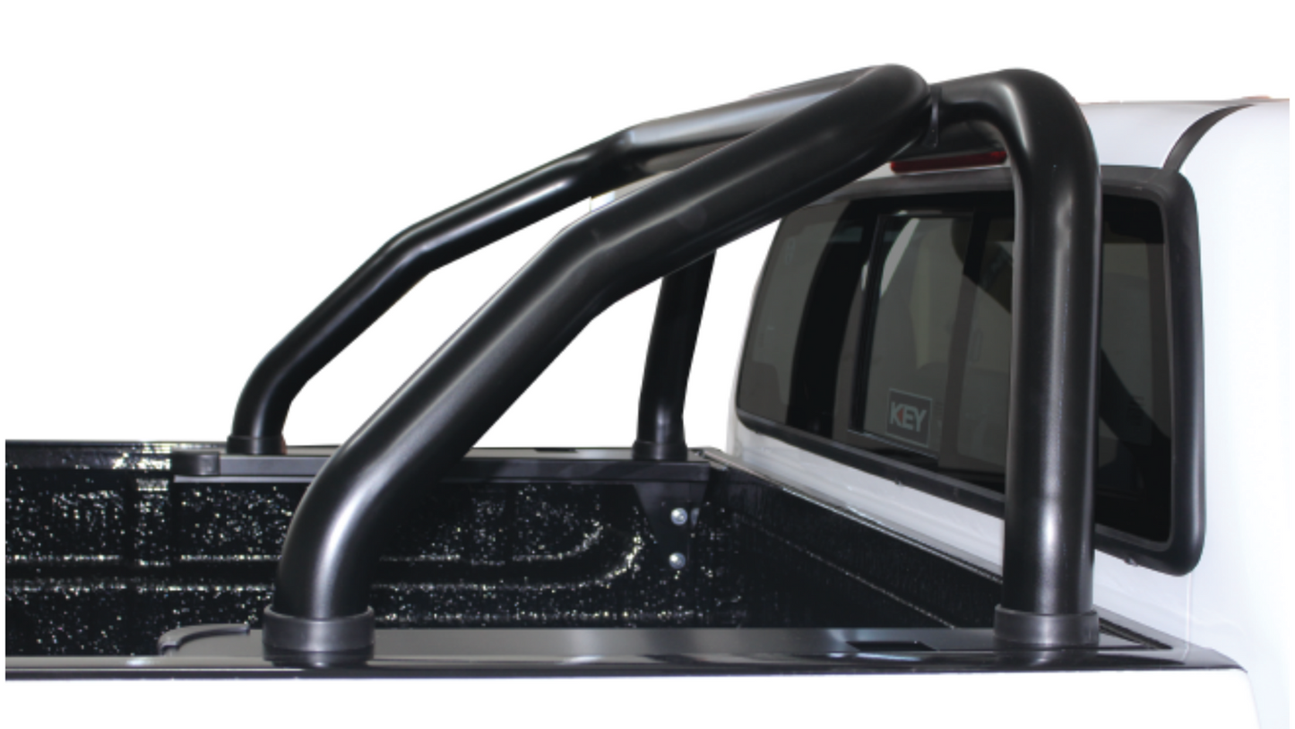 ARTAV - Isuzu DMAX Fleet Sports Bar Double Cab & Extended Cab Black (Fits Gen 6 & Gen 7 Models) - FLEET-1600093