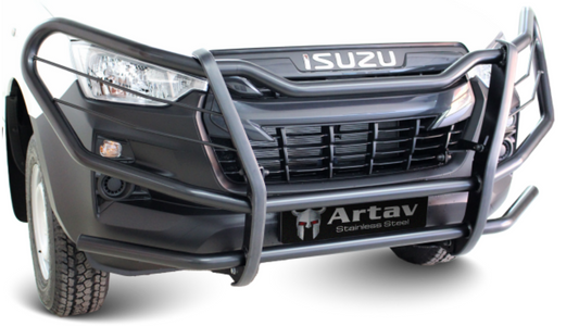 ARTAV - Isuzu DMAX Headlight Wrap Around Black - Gen 7 (Brackets Included) - BS-1600029