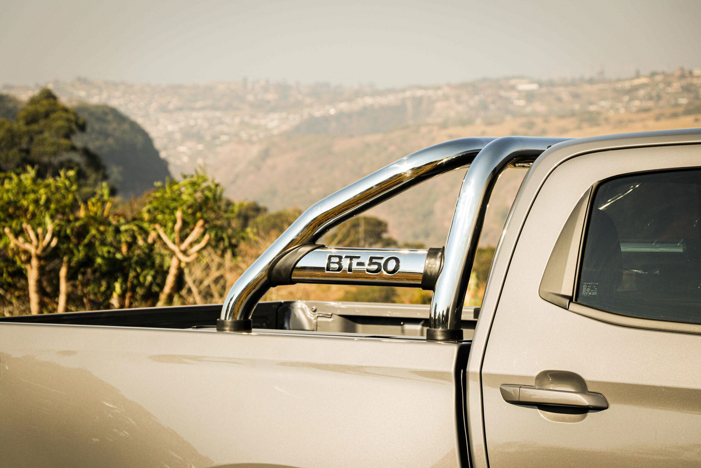 ARTAV - Mazda BT50 2021 Sports Bar Stainless (Black Base Plates) - 150086T