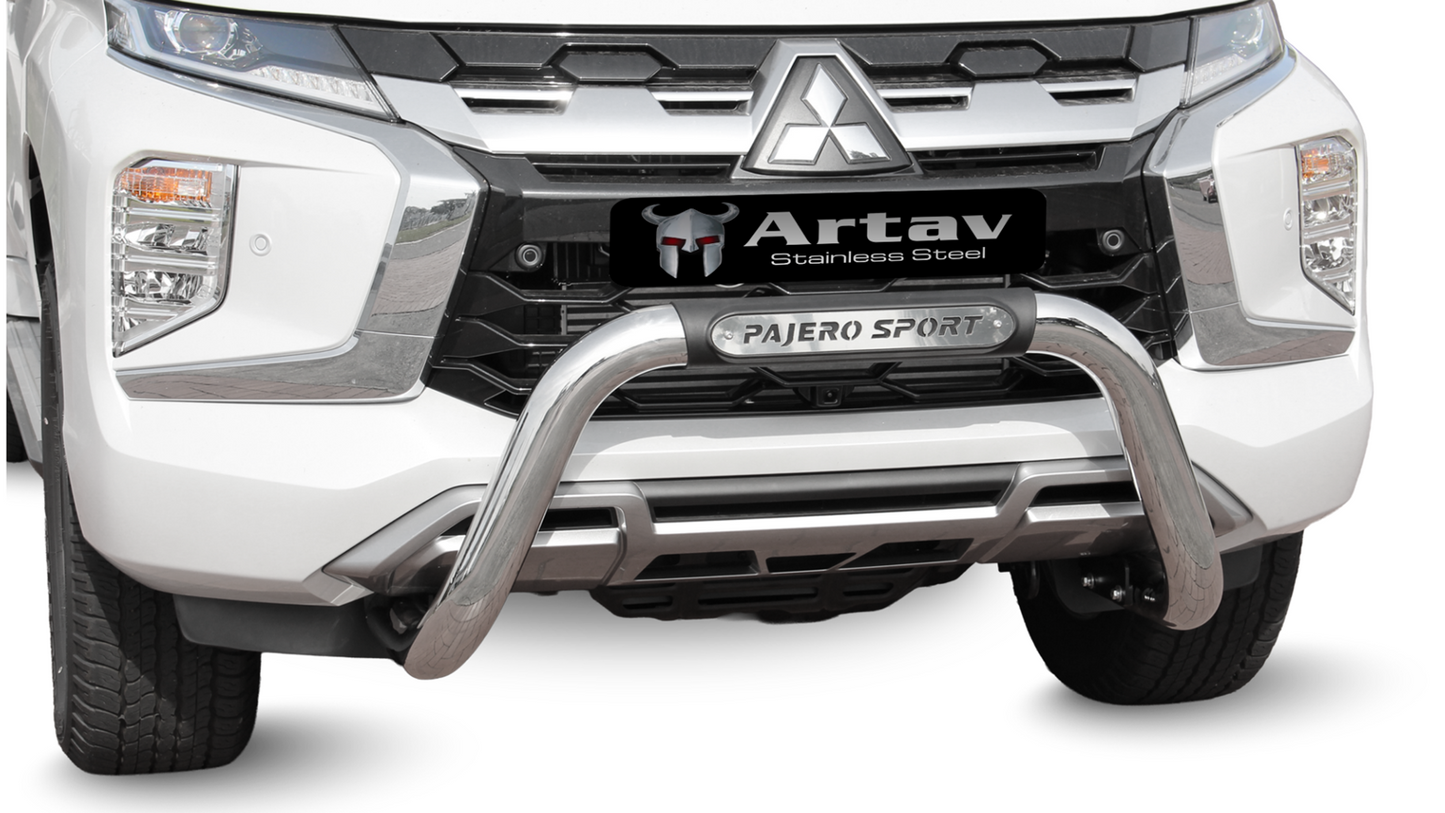 ARTAV - Mitsubishi Pajero Sport 2025 PDC Nudge Bar Stainless - 30083T