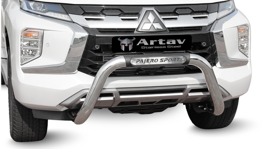 ARTAV - Mitsubishi Pajero Sport 2025 PDC Nudge Bar Stainless - 30083T