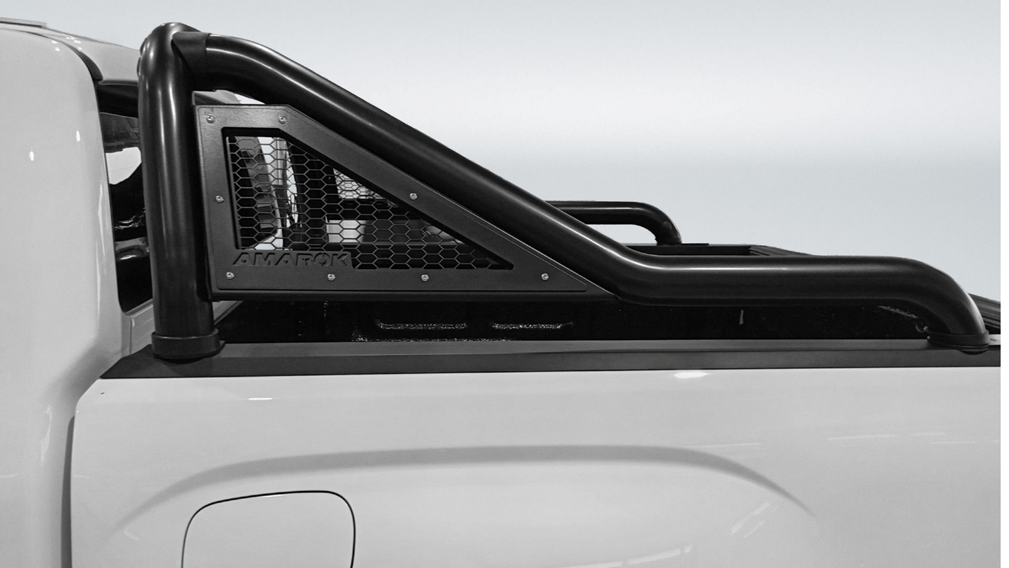 ARTAV - New VW Amarok GLADIATOR Sports Bar Black - Double Cab (Fits Securi Lid M/E & OEM Tonneau) - BS-250082