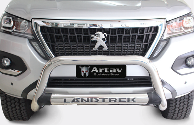 ARTAV - Peugeot Landtrek Nudge Bar Stainless - 120020T
