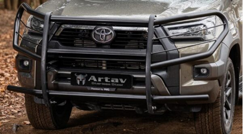 ARTAV - Toyota Hilux GD6 Headlight Wrap Around / Bush Bar (Brackets Included) - Toyota Hilux GD6 Headlight Wrap Around / Bush Bar (Brackets Included)