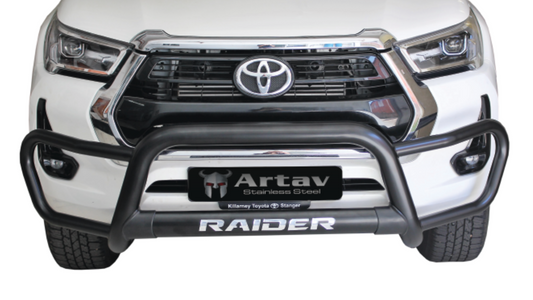 ARTAV - Toyota Hilux GD6 Facelift Tri Bumper Black (Does Not Work with PDC Sensors) - Toyota Hilux GD6 Facelift Tri Bumper Black (Does Not Work with PDC Sensors)