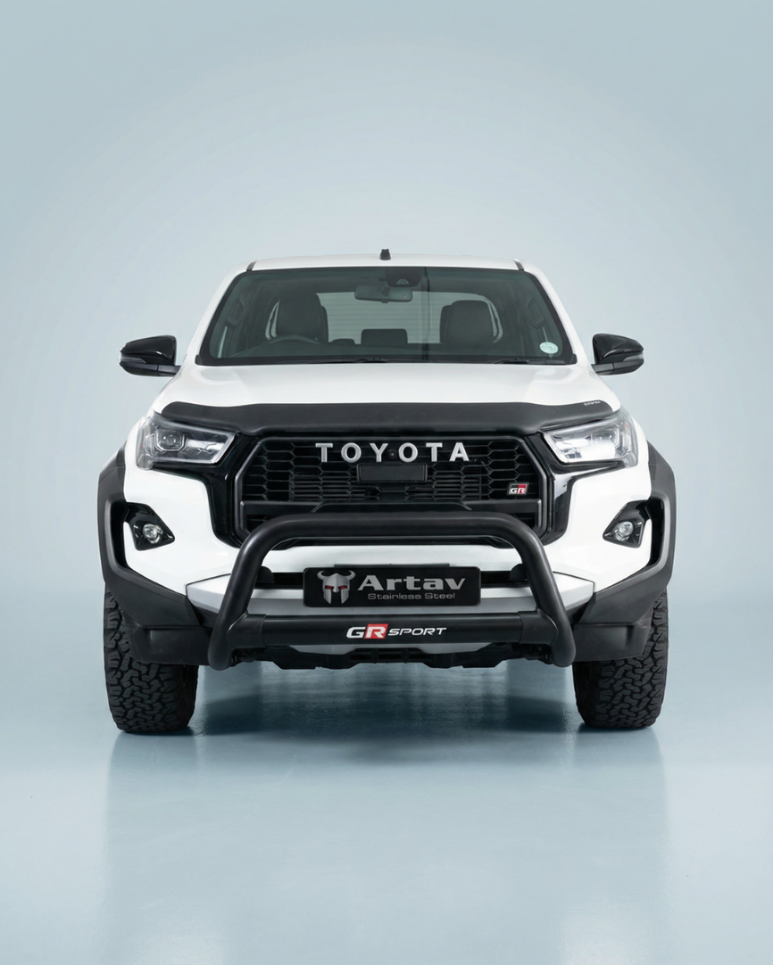 ARTAV - Toyota Hilux GR-S3 (GR Sport) Nudge Bar Black - BS-HILUXGRS-3