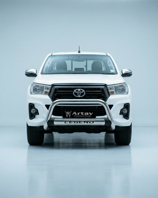 ARTAV - Toyota Hilux LEGEND Oval Nudge Bar Stainless - 80052T