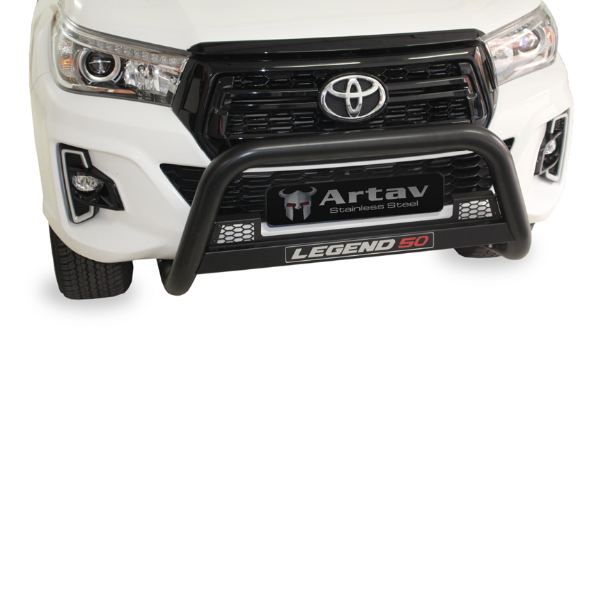 ARTAV - Toyota Hilux Legend 50 Nudge Bar Black - BS-80080