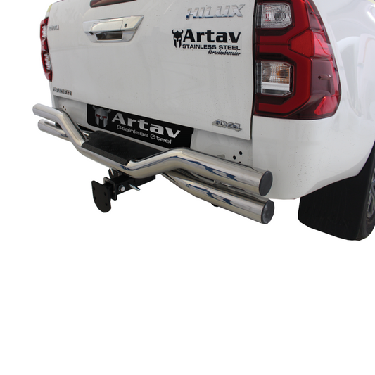 ARTAV - Toyota Hilux Under bumper Towbar with Wiring Harness - 80068T