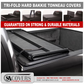 Trifold Hard Lockable Bakkie Tonneau Covers GWM P Series