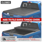 Trifold Hard Lockable Bakkie Tonneau Covers Toyota Hilux