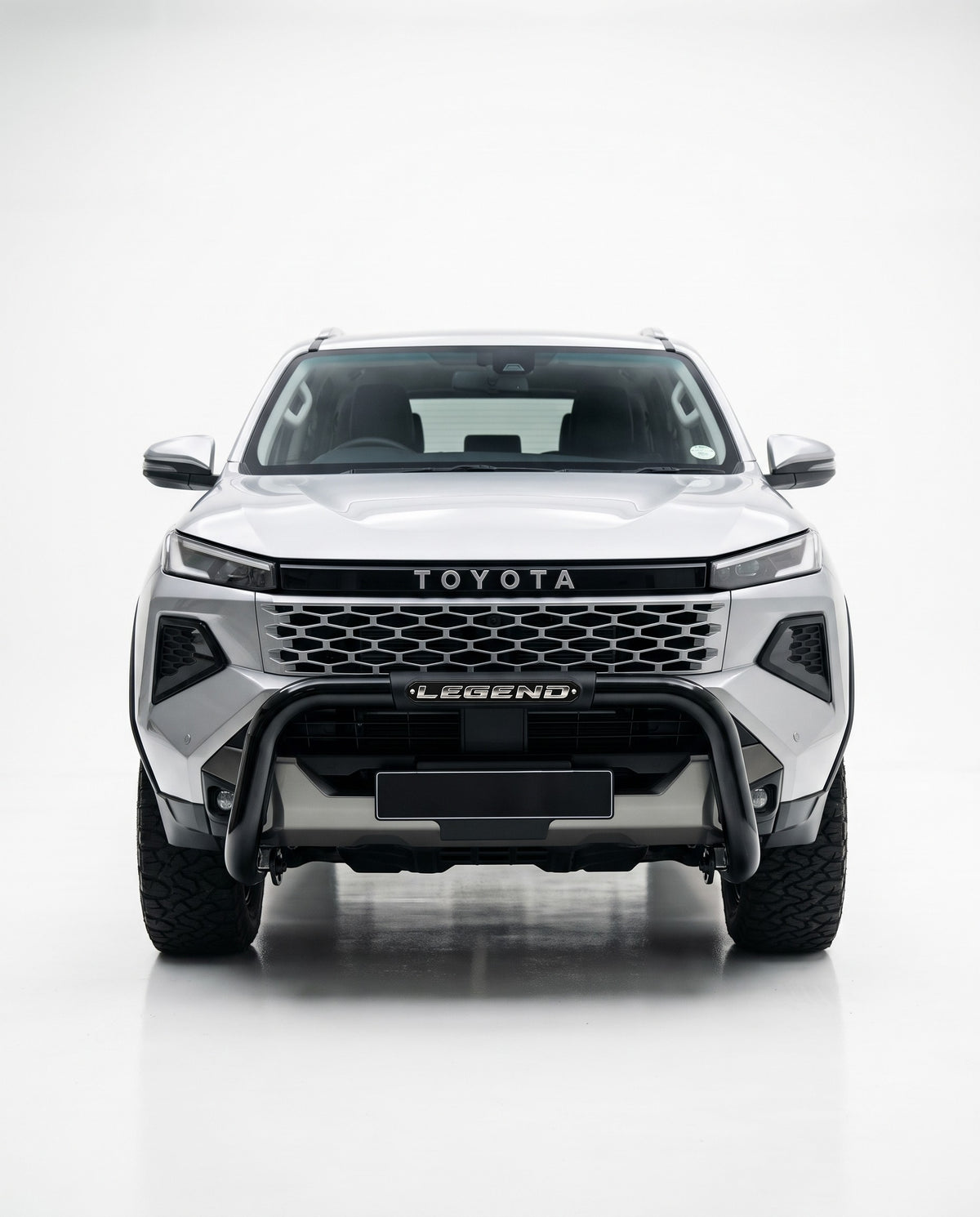 Artav - Hilux PDC Nudge Bar Stainless LEGEND Branding - 80097T-LG