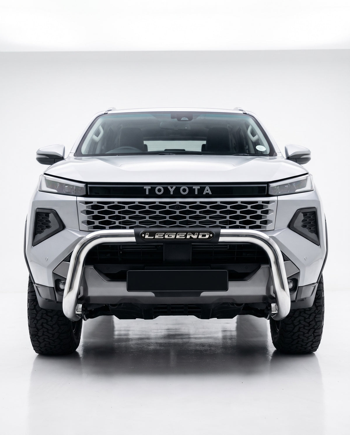 Artav - Hilux PDC Nudge Bar Black LEGEND Branding - BS-80097-LG