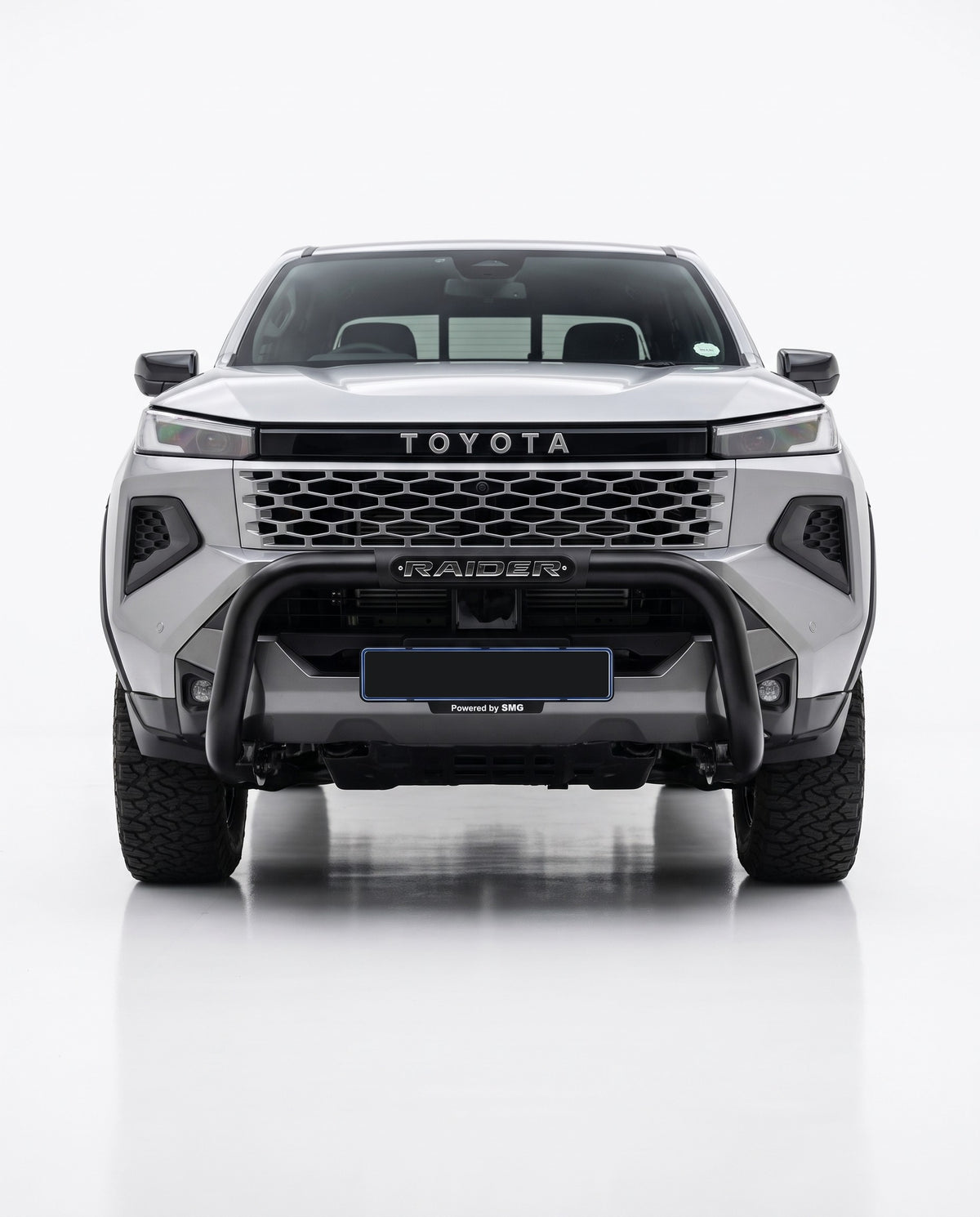 Artav - Hilux PDC Nudge Bar Stainless RAIDER Branding - 80097T-RA
