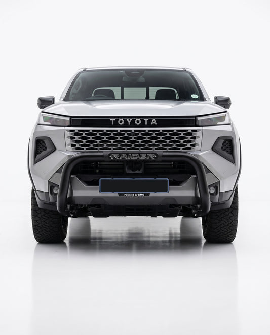 Artav - Hilux PDC Nudge Bar Black RAIDER Branding - BS-80097-RA