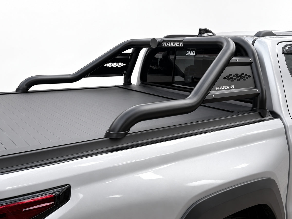 Artav - Hilux Honeycomb Sweep Back Sports Bar Black - BS-80096