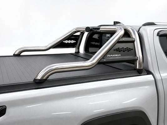Artav - Hilux Honeycomb Sweep Back Sports Bar Stainless - 80096T