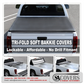Trifold Soft Lockable tonneau Covers Mazda BT50