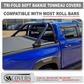 Trifold Soft Lockable tonneau Covers Mazda BT50